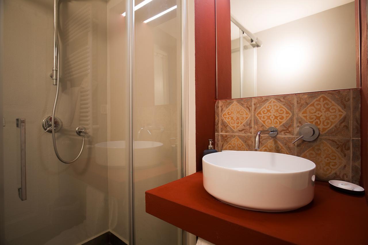 Deluxe Doppelzimmer mit einem eigenen, außen liegenden Bad und Meerblick